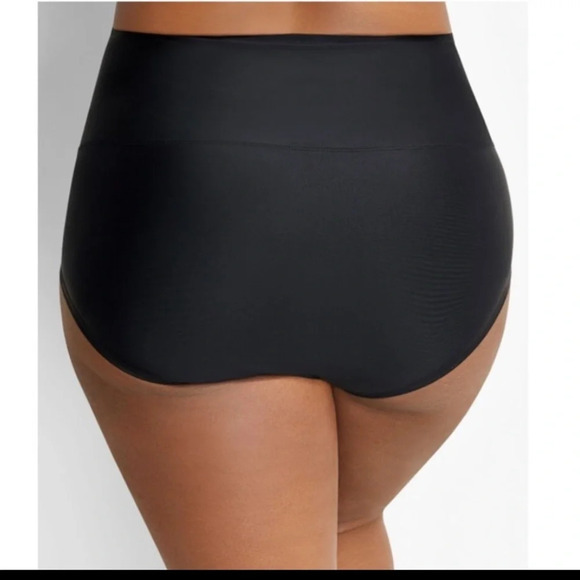 NWT! Black Plus size tummy control bottoms 24W - Picture 2 of 4